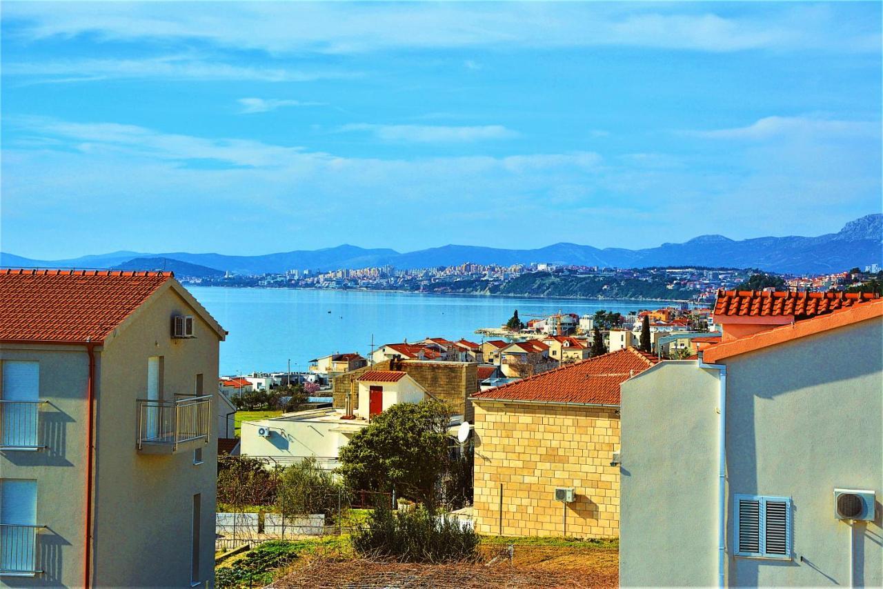 Modern Villa With Jacuzzi, Beautiful Sea View, Near Split! Villa 36A Подстрана Екстериор снимка